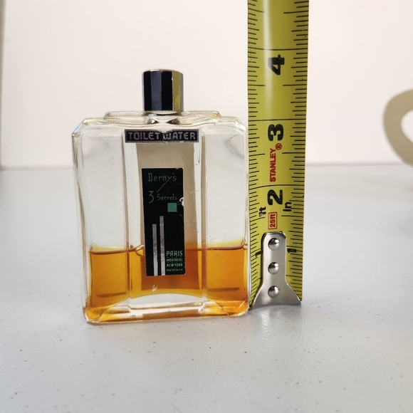 Vintage 1930's Derny's Eau Toilette Toilet Water Fragrance Collectible Art Deco - Picture 3 of 3